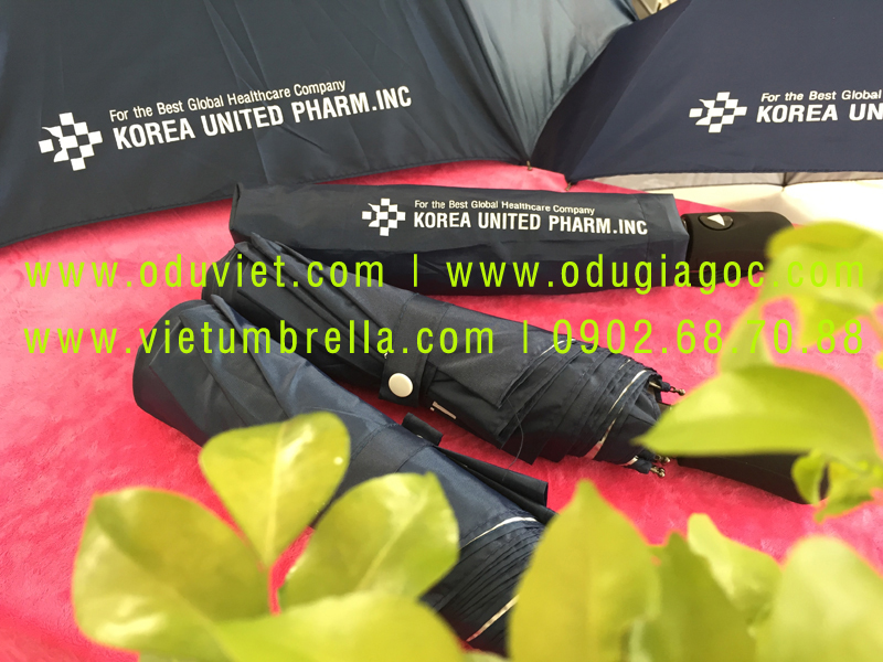 xưởng sản xuất ô dù cầm tay in logo quảng cáo